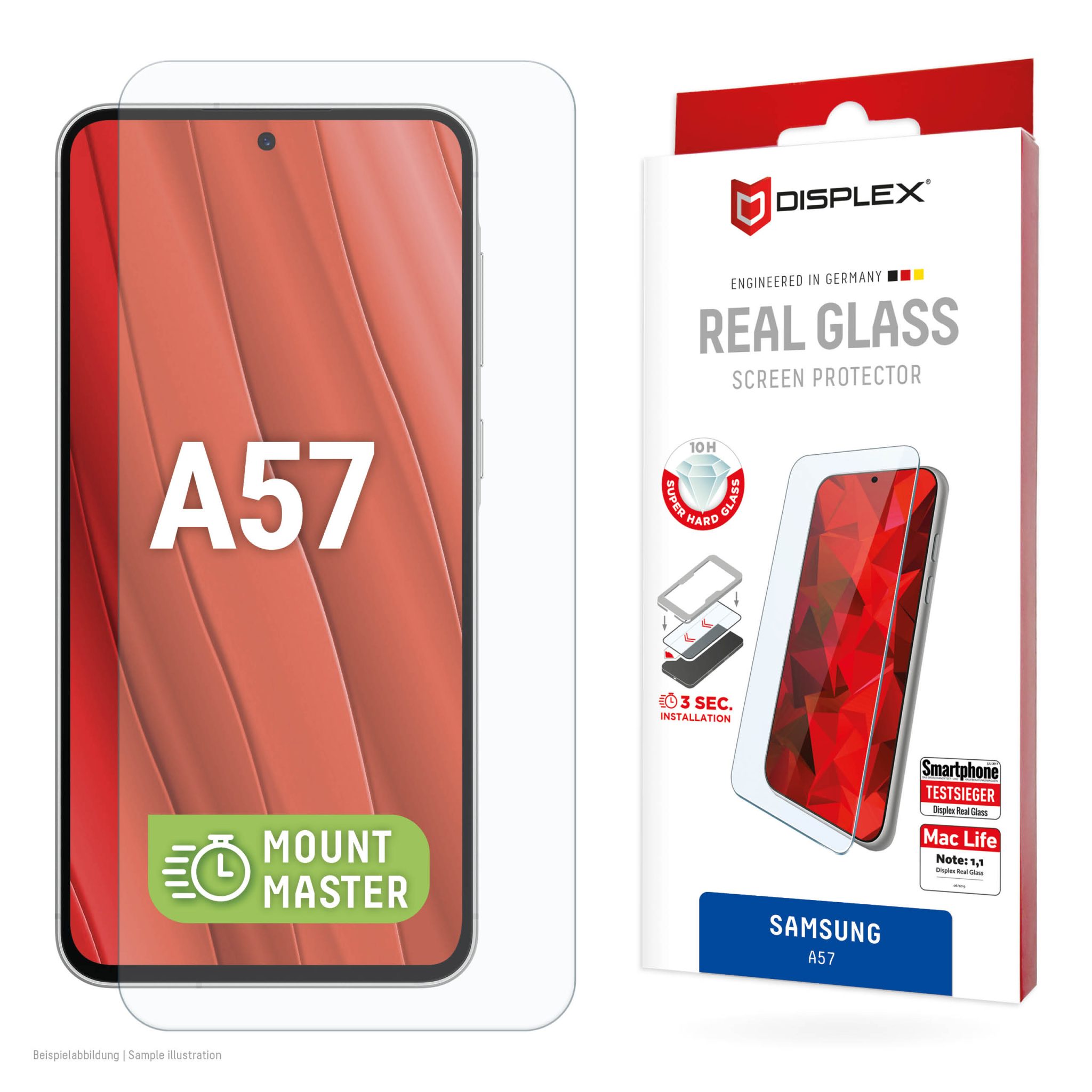 DISPLEX Real Glass MM Samsung Galaxy A57 DISPLEX Real Glass MM Samsung Galaxy A57