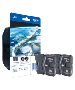 Brother Tintenpatronen LC-985BK Doppelpack Schwarz