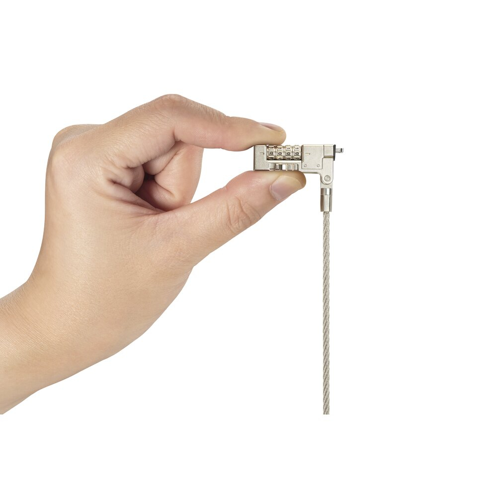 Kensington Slim NanoSaver 2.0 EQ Kabelschloss Silber 1,8 m Kensington Slim NanoSaver 2.0 EQ Kabelschloss Silber 1,8 m – Bild 3