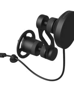 Alternative view of mophie Snap+ Wireless Charging Vent Smartphone Schwarz Zigarettenanzünder Kabelloses Aufladen Schnellladung Auto
