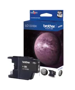 Brother Tintenpatrone LC-1220BK Schwarz (ca. 300 Seiten)