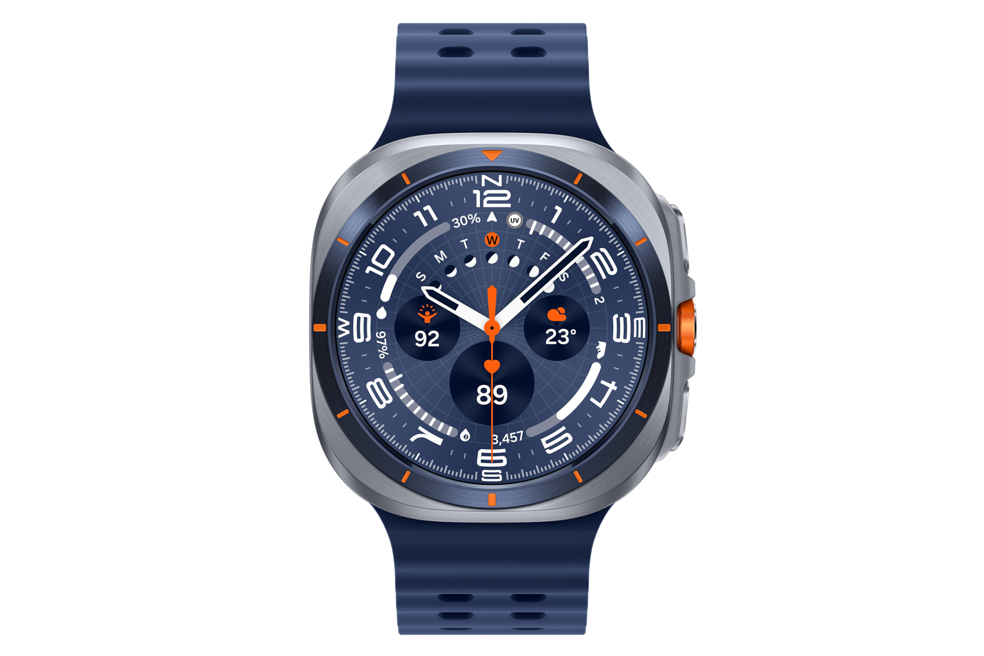 Samsung Galaxy Watch Ultra LTE SM-L705 (2025) 47mm, Tit. Blue Samsung Galaxy Watch Ultra LTE SM-L705 (2025) 47mm, Tit. Blue – Bild 2