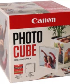 CANON Plus Fotopapier 13x13cm 40Blatt pink weiss glänzend