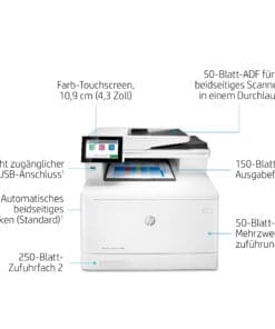 HP Color LaserJet Enterprise M480f 4in1 Multifunktionsdrucker – Bild 10