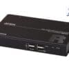 ATEN KE8900SR Slim Empfängereinheit (Receiver) KVM over IP Extender, HDMI Einzeldisplay USB, RS-232