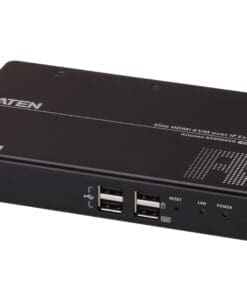 ATEN KE8900SR Slim Empfängereinheit (Receiver) KVM over IP Extender, HDMI Einzeldisplay USB, RS-232