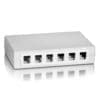 equip Aufputz Box für 12 x Keystone Jack, weiß