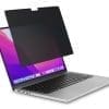 Kensington MagPro™ Elite Magnetischer Blickschutzfilter für MacBook Pro 16" (2021 / 2022 / 2023) Kensington Slim N17 Laptopschloss für Wedge-Shaped Security Slots - Like Keyed. Produktfarbe: Edelstahl, Karbon, Beste Verwendung: Laptop, Schloss Art: Schlüssel. Kabellänge: 1,8 m, Gewicht: 190 g. Menge pro Packung: 1 Stück(e), Verpackungsbreite: 145 mm, Verpackungstiefe: 220 mm. Versandkarton pro Palettenlage: 25 Stück(e), Breite des Versandkartons: 155 mm, Länge des Versandkartons: 460 mm