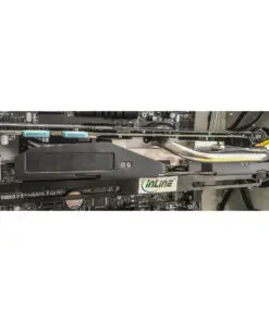 InLine® Halterung für Grafikkarte, PCI Slotblech Montage, schwarz, schwarz InLine® Halterung für Grafikkarte, PCI Slotblech Montage, schwarz, schwarz – Bild 3