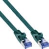 InLine® Patchkabel flach, U/FTP, Cat.6A, grün, 0,5m, grün InLine® Patchkabel flach, U/FTP, Cat.6A, gelb, 5m