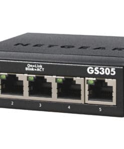 Alternative view of Netgear GS305 5-Port Gigabit Switch Metallgehäuse