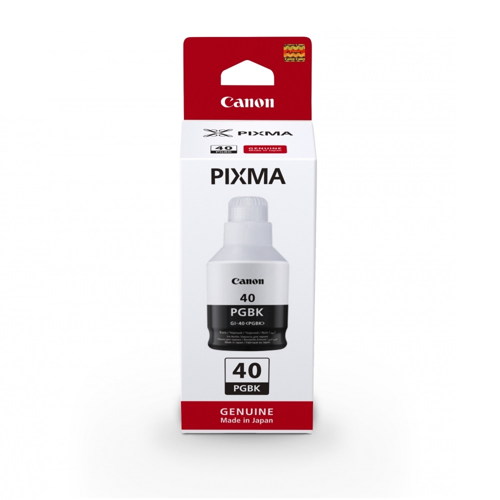 Canon Tintenflasche GI-40 PGBK Schwarz (135ml) Canon Tintenflasche GI-40 PGBK Schwarz (135ml)
