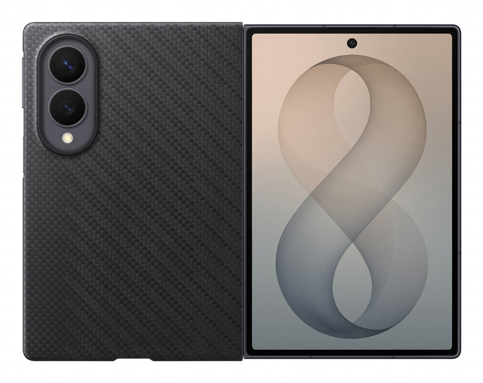 Samsung Carbon Magnet Case für Galaxy Fold8, black Samsung Carbon Magnet Case für Galaxy Fold8, black