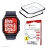 DISPLEX Glass FC Apple Watch Ultra 2/3, 49mm DISPLEX SMARTWATCH GLASS UNZERBRECHLICHE SCHUTZFOLIE – Premium-Schutz für Ihre Samsung Galaxy WatchSchützen Sie Ihre Samsung Galaxy Watch mit dem DISPLEX SMARTWATCH GLASS UNBREAKABLE PROTECTOR – einer innovativen Lösung, die unzerbrechliche PET-Folie mit einer extrem harten 9H Glasbeschichtung kombiniert. Diese Schutzfolie bietet zuverlässigen Schutz vor Kratzern und Stößen, ohne die Bedienbarkeit oder das Design Ihrer Uhr zu beeinträchtigen.Das randlose Design sorgt für eine nahtlose Abdeckung des Displays, die das ursprüngliche Design Ihrer Smartwatch bewahrt. Die High-Tech Anti-Fingerprint Beschichtung reduziert Fingerabdrücke und erleichtert die Reinigung, während die Touch-Empfindlichkeit vollständig erhalten bleibt.Dank der präzisen Passform für die Samsung Galaxy Watch lässt sich die Schutzfolie einfach anbringen und bietet optimalen Schutz.Vertrauen Sie auf die Qualität und Innovationskraft von DISPLEX – Ihrem Experten für hochwertigen Displayschutz seit 1996. Made in Germany.