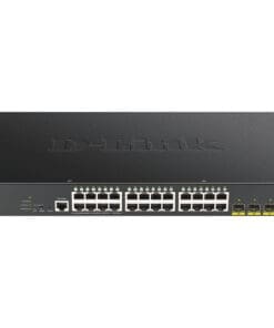 D-Link DGS-1250-28XMP 28-Port Smart Mgd. PoE+ Gigabit Switch