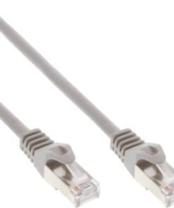 InLine® Patchkabel, U/UTP, Cat.5e, grau, 5m, grau