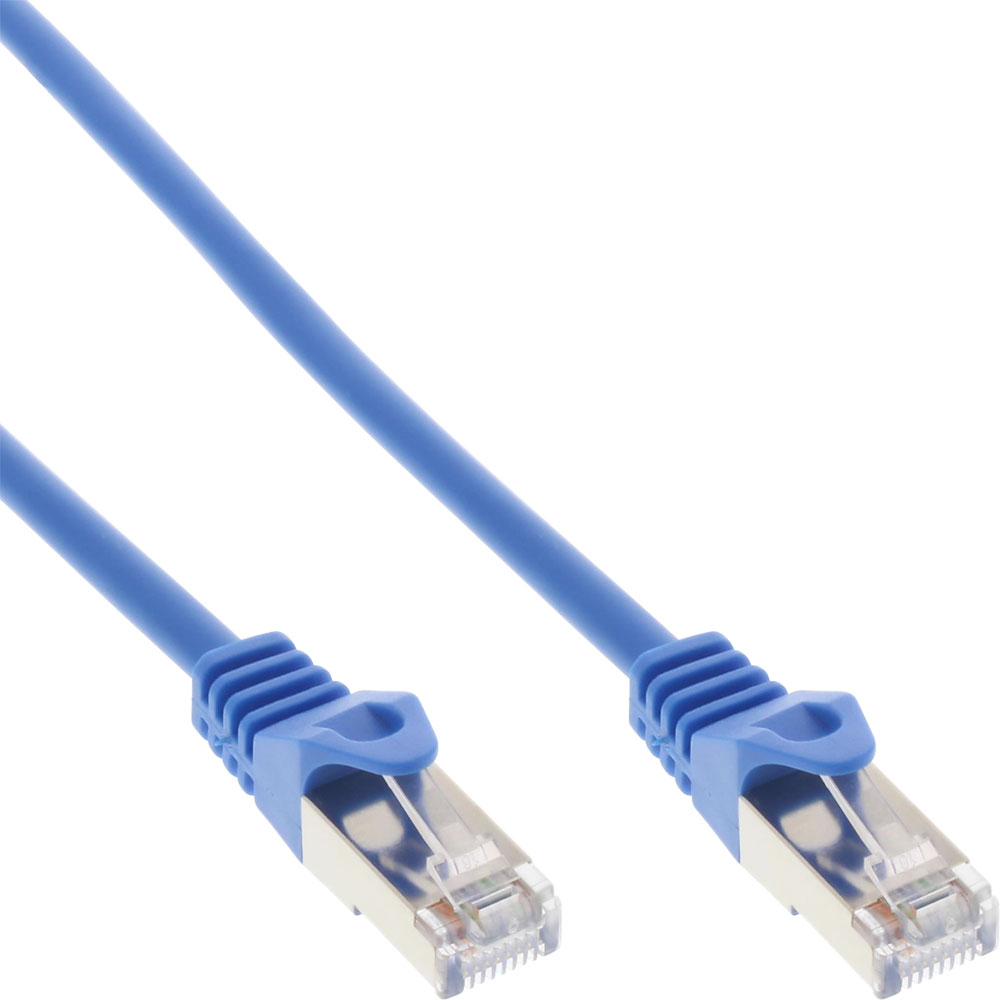 InLine® Patchkabel, SF/UTP, Cat.5e, blau, 0,3m, blau InLine® Patchkabel, SF/UTP, Cat.5e, blau, 0,3m, blau