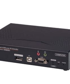 ATEN KE9952T Sendereinheit (Transmitter) 4K DisplayPort Single Display KVM over IP Extender mit PoE