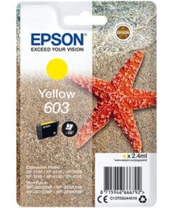 Epson Tintenpatrone 603L Gelb