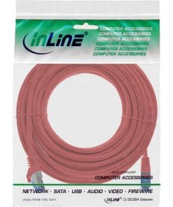 InLine® Patchkabel, Cat.6A, S/FTP, TPE (LSZH), CCA, rot, 5m InLine® Patchkabel, Cat.6A, S/FTP, TPE (LSZH), CCA, rot, 5m – Bild 3
