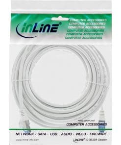 InLine® Patchkabel, Cat.6A, S/FTP, TPE (LSZH), CCA, weiß, 5m InLine® Patchkabel, Cat.6A, S/FTP, TPE (LSZH), CCA, weiß, 5m – Bild 3