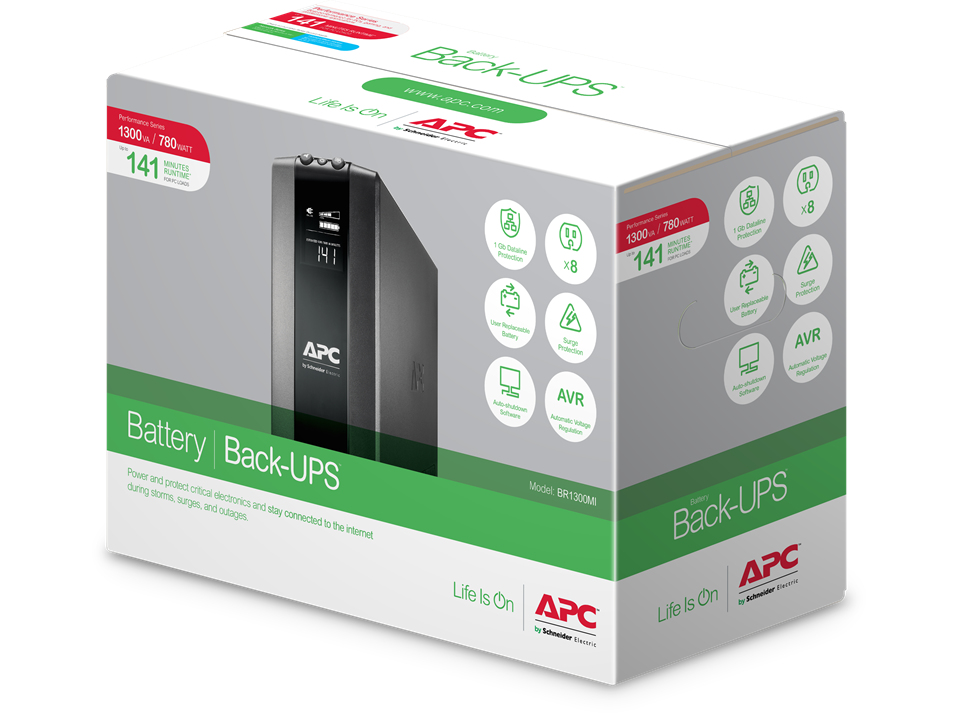 APC - BR1300MI Back-UPS Pro LCD AVR 1300VA / APC - BR1300MI Back-UPS Pro LCD AVR 1300VA / – Bild 7