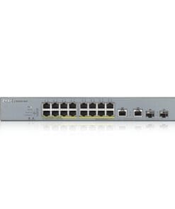 Alternative view of ZyXEL GS1350-18HP 18-Port mgd CCTV PoE Switch