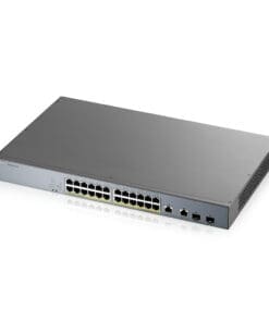 Alternative view of ZyXEL GS1350-26HP 26-Port mgd CCTV PoE Switch