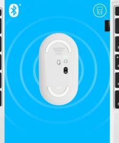 Logitech M350 PEBBLE Wireless Maus Weiß – Bild 6