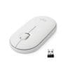 Logitech M350 PEBBLE Wireless Maus Weiß
