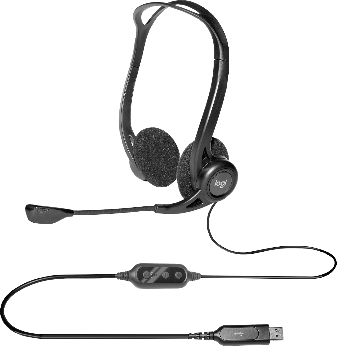 Logitech PC 960 Stereo Headset USB Logitech PC 960 Stereo Headset USB – Bild 4