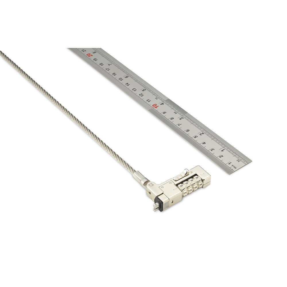 Kensington Slim NanoSaver 2.0 EQ Kabelschloss Silber 1,8 m Kensington Slim NanoSaver 2.0 EQ Kabelschloss Silber 1,8 m – Bild 4