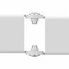 Vogels MOMO C204 Adapterstange-Koppelelement Weiß Vogels MOMO C205 Adapterstange-Koppelelement, gerade, TÜV/FIRA/IGR geprüft, silber