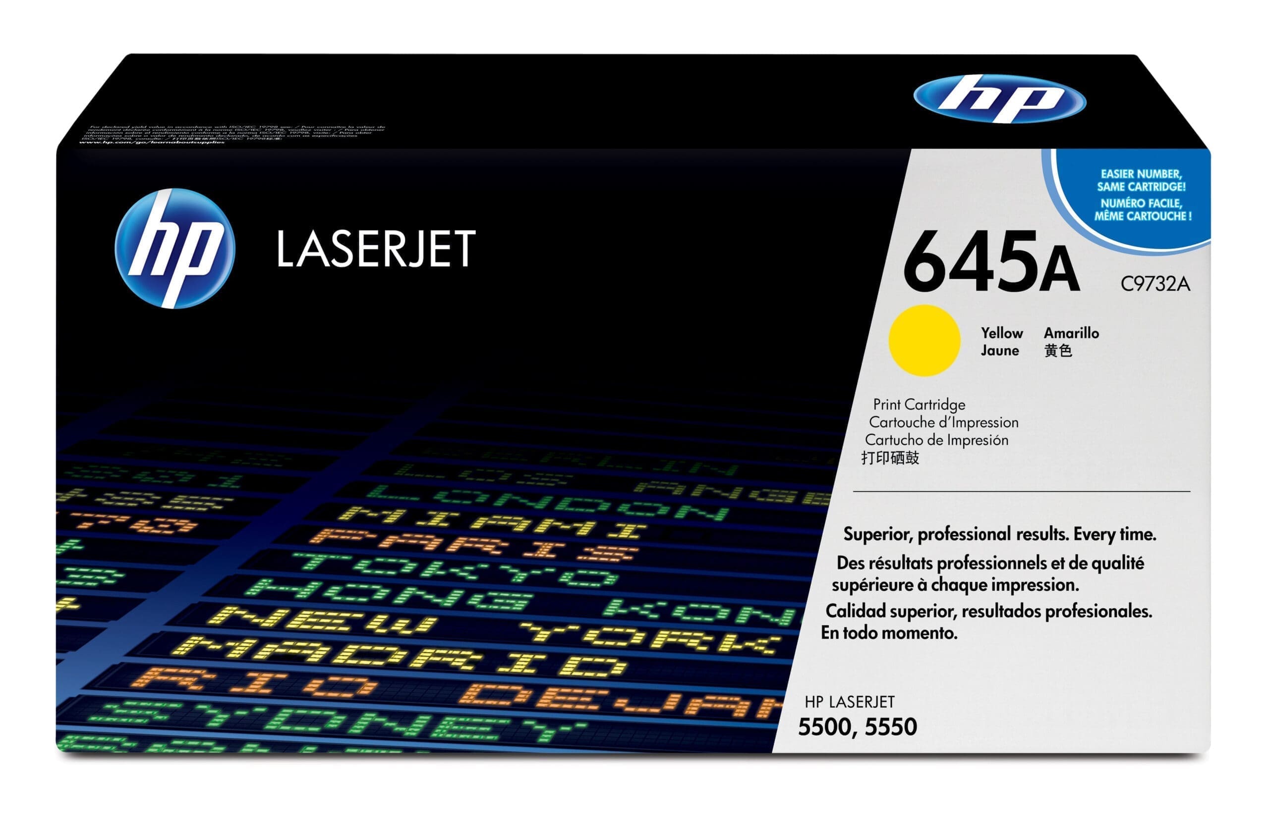 HP 645A Gelb Original LaserJet Tonerkartusche HP 645A Gelb Original LaserJet Tonerkartusche