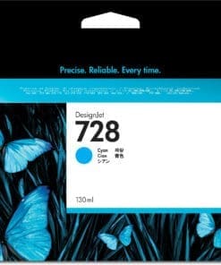 HP Tintenpatrone Nr. 728 Cyan 130ml