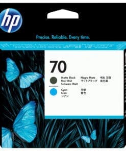 HP Druckkopf Nr. 70 C9404A Matt Schwarz/Cyan