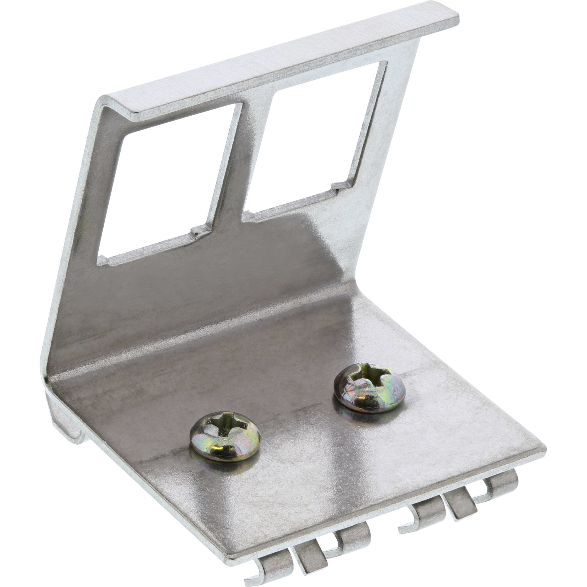 InLine® Keystone SNAP-In Metall-Modulhalter, 2-fach für Hutschiene, Metall InLine® Keystone SNAP-In Metall-Modulhalter, 2-fach für Hutschiene, Metall – Bild 2