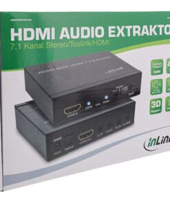InLine® Extraktor, Eingang 4K2K HDMI zu Ausgang 7.1 Audio + Toslink Audio + HDMI InLine® Extraktor, Eingang 4K2K HDMI zu Ausgang 7.1 Audio + Toslink Audio + HDMI – Bild 3