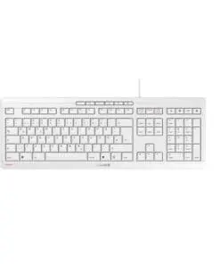 CHERRY STREAM USB-Tastatur weißgrau