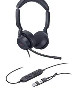 Alternative view of Yealink Headset UH44 Dual Teams USB-C/A