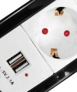 equip Steckdosenleiste 4-fach Schuko, 2x USB, Schalter 1.5m equip Steckdosenleiste 4-fach Schuko, 2x USB, Schalter 1.5m – Bild 4