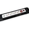 equip Steckdosenleiste 4-fach Schuko, 2x USB, Schalter 1.5m