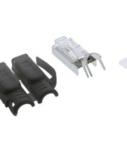 Alternative view of InLine® Crimpstecker Cat.6A RJ45 geschirmt, 3-teilig schwarz 10er Pack