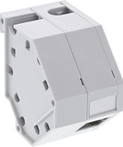 InLine® Keystone SNAP-In LWL Keystone Modulhalter, 1-fach für Hutschiene