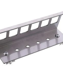 Alternative view of InLine® Keystone SNAP-In Metall-Modulhalter, 6-fach für Hutschiene