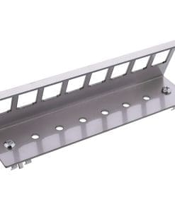 Alternative view of InLine® Keystone SNAP-In Metall-Modulhalter, 8-fach für Hutschiene