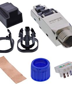 InLine® RJ45 Stecker Cat.6A 500MHz, feldkonfektionierbar, geschirmt
