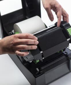 Transferband BSP-1D300 Prem. Wachs/Harz schwarz 110mm x 300m Transferband BSP-1D300 Prem. Wachs/Harz schwarz 110mm x 300m – Bild 3