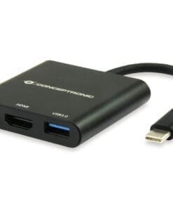 Conceptronic DONN USB Type-C zu HDMI Adapter, PD, USB 3.0