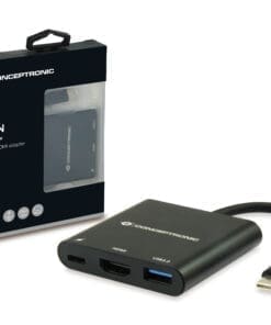 Conceptronic DONN USB Type-C zu HDMI Adapter, PD, USB 3.0 Conceptronic DONN USB Type-C zu HDMI Adapter, PD, USB 3.0 – Bild 5